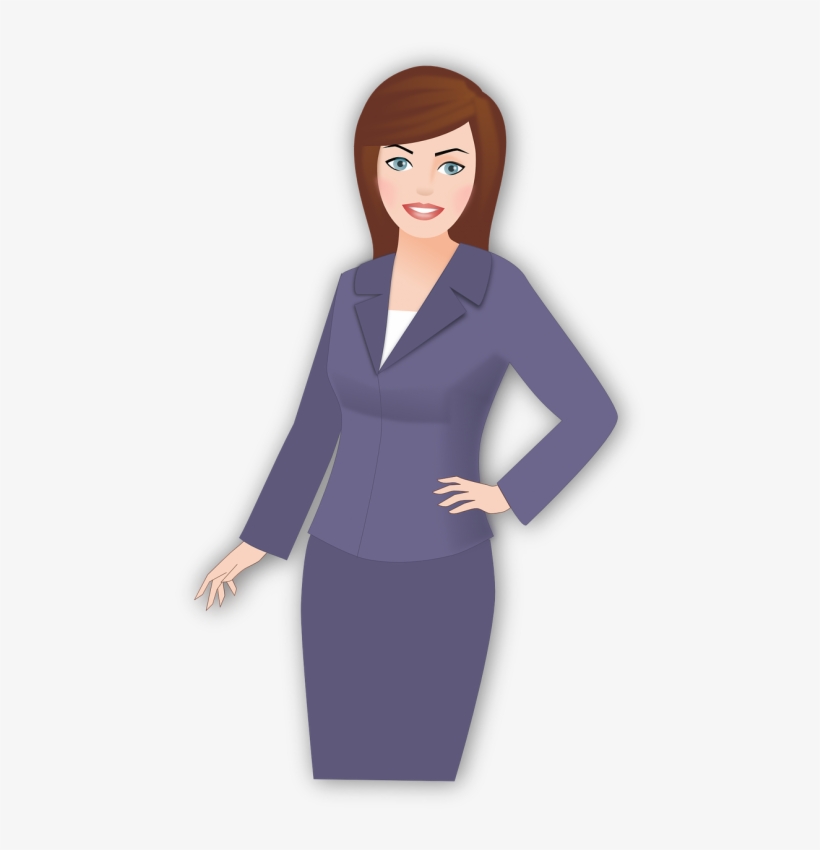 Business - Desenhos De Mulheres Png, transparent png download