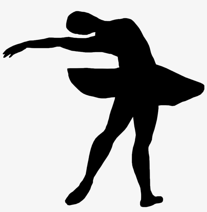Angie Huang - Ballet Dancer Silhouette, transparent png download