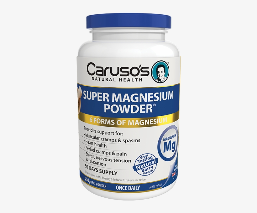 Caruso's Super Magnesium Powder 250g, transparent png download