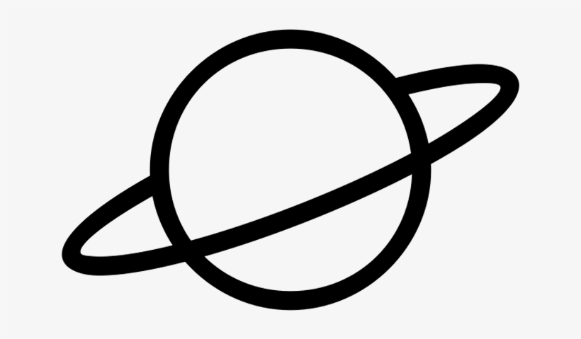 Planet Pd - Black And White Planet, transparent png download