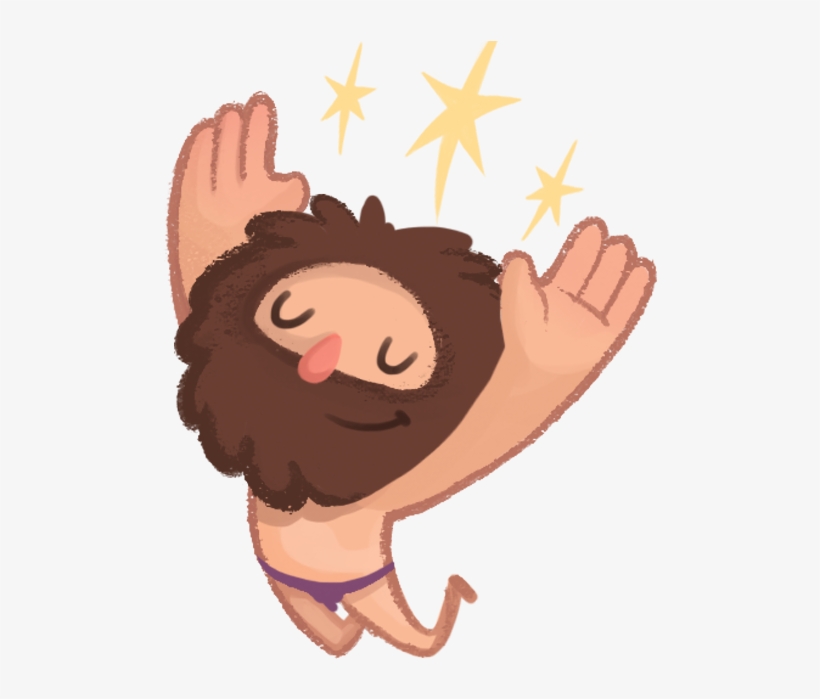 Space Caveman Stickers Messages Sticker-3 - Cartoon, transparent png download