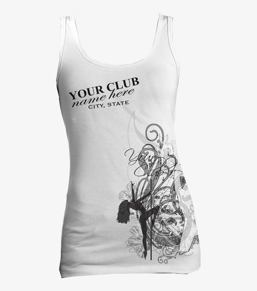 Swirls - Active Tank, transparent png download