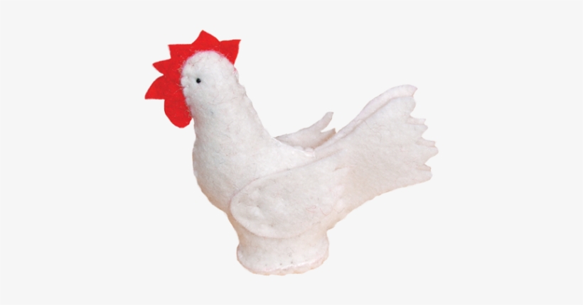Felt Hen - Rooster, transparent png download