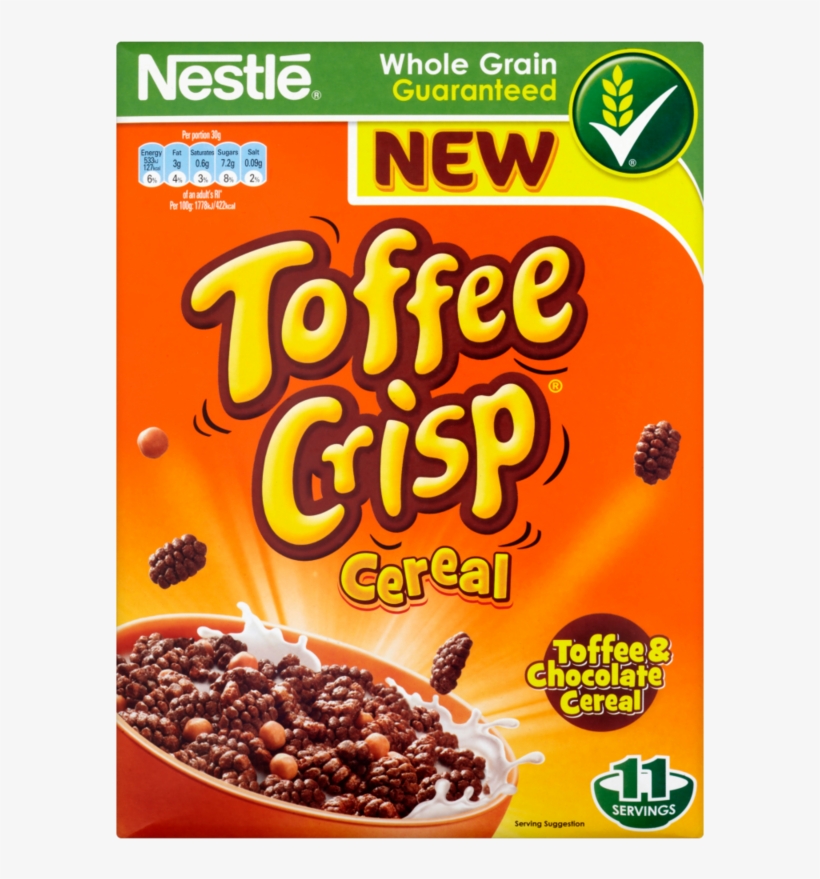 Nestl Toffee Crisp Cereal 330g - Nestle Cereal Toffee Crisp, transparent png download