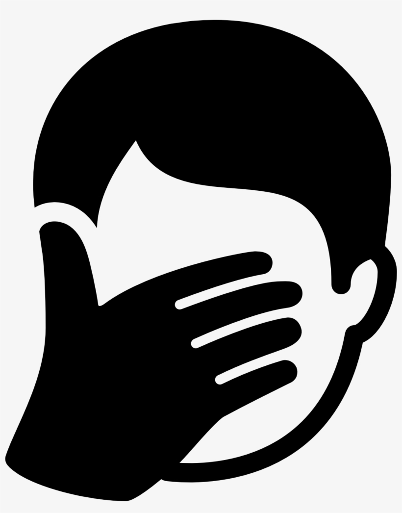 Facepalm Icon, transparent png download