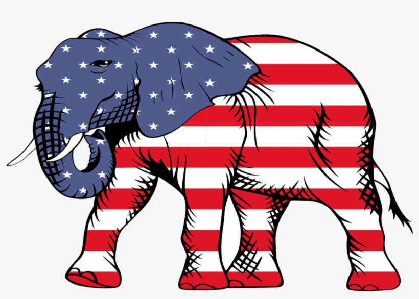 Republican Png - America Elephant, transparent png download