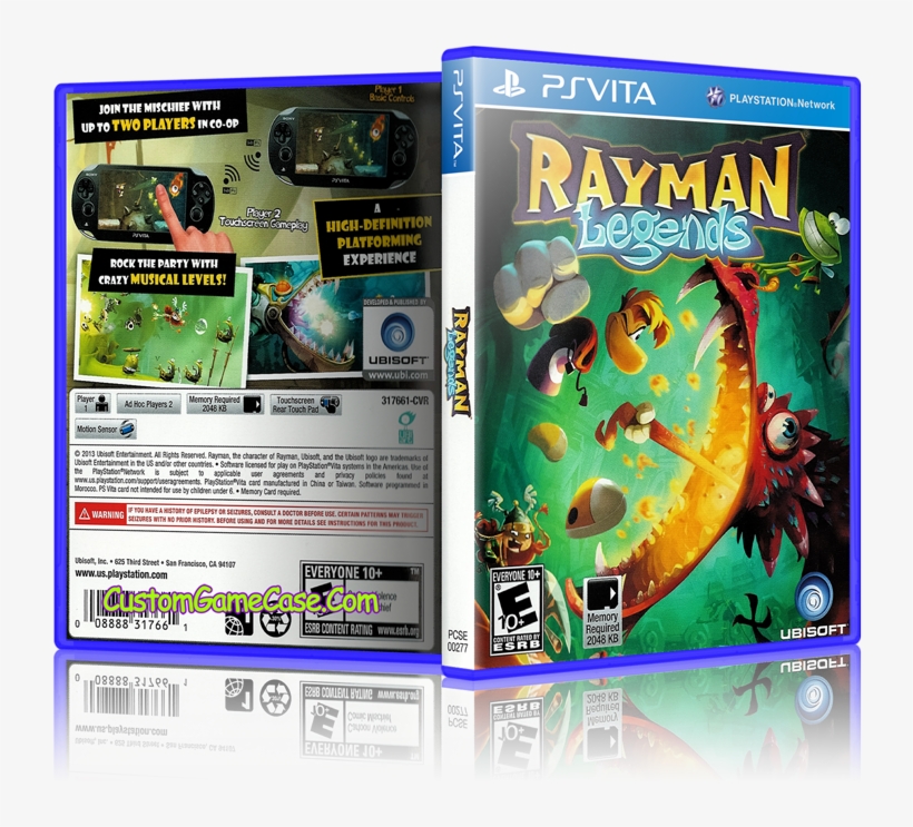 Sony Playstation Ps Vita - Rayman Oporn, transparent png download