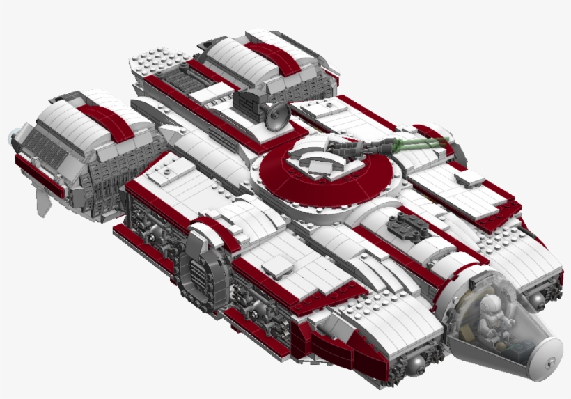 Lego Star Wars Yt-130 Light Freighter - Lego Star Wars Freighter, transparent png download