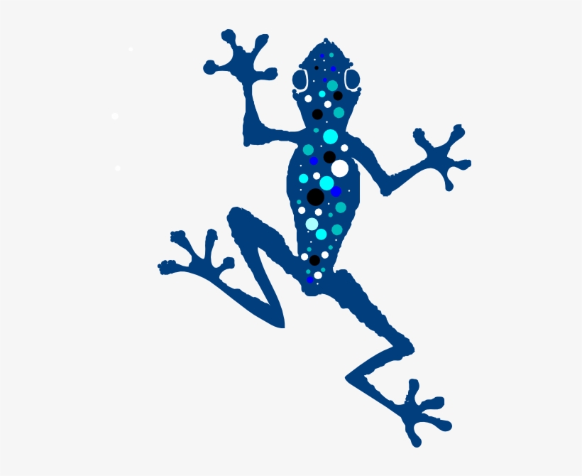 How To Set Use Blue Spotted Frog Svg Vector, transparent png download