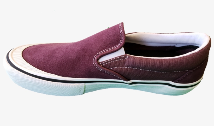 vans slip on pro raisin