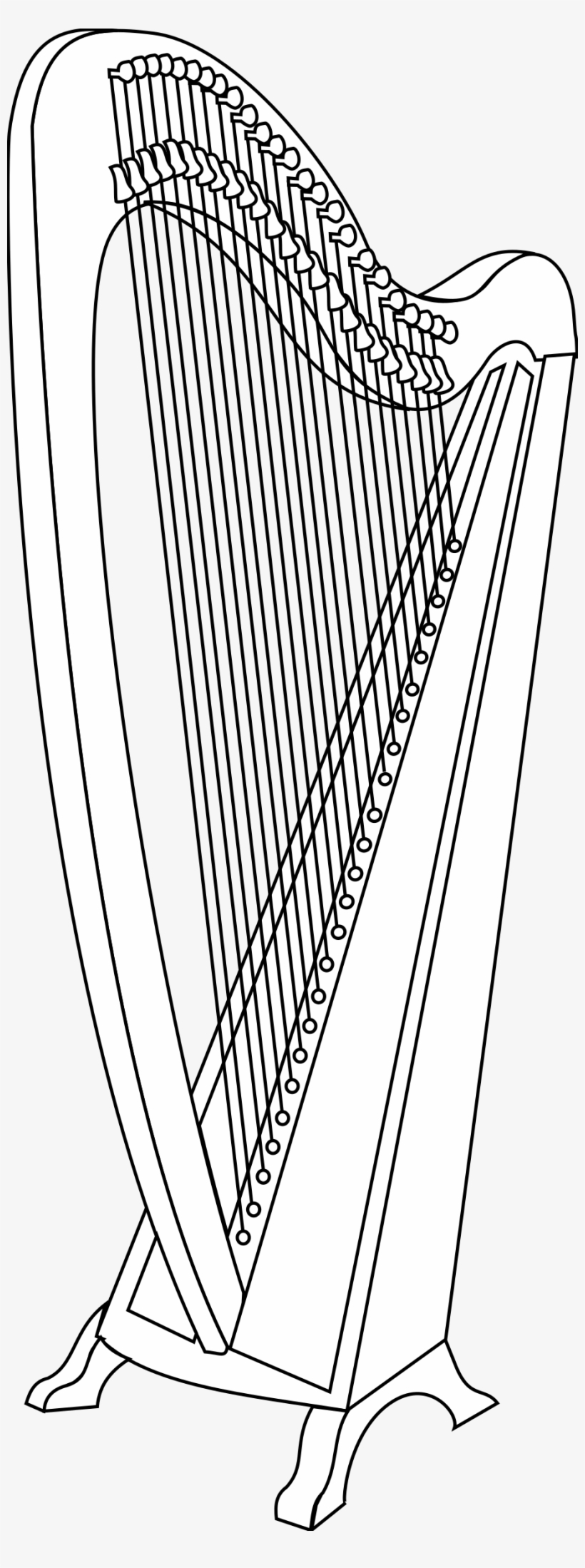 This Free Icons Png Design Of Harp 1, transparent png download