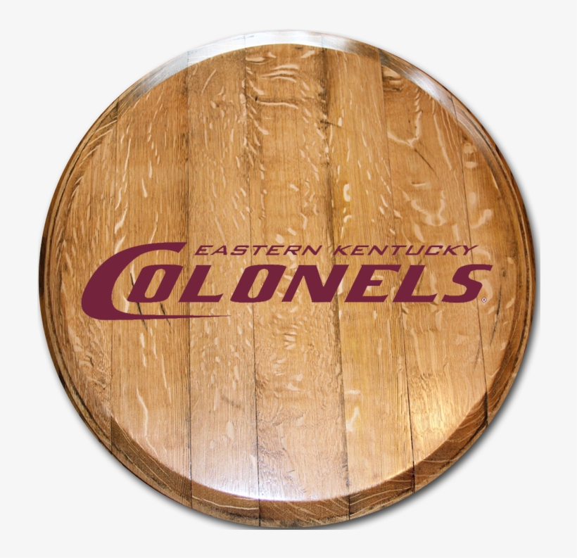 Eastern Kentucky University Barrel Head - Eastern Kentucky Colonels Logo, transparent png download