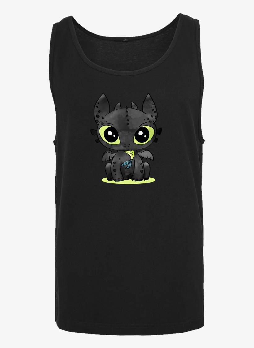 Blackmoon Toothless T-shirt Tanktop Men Black, transparent png download