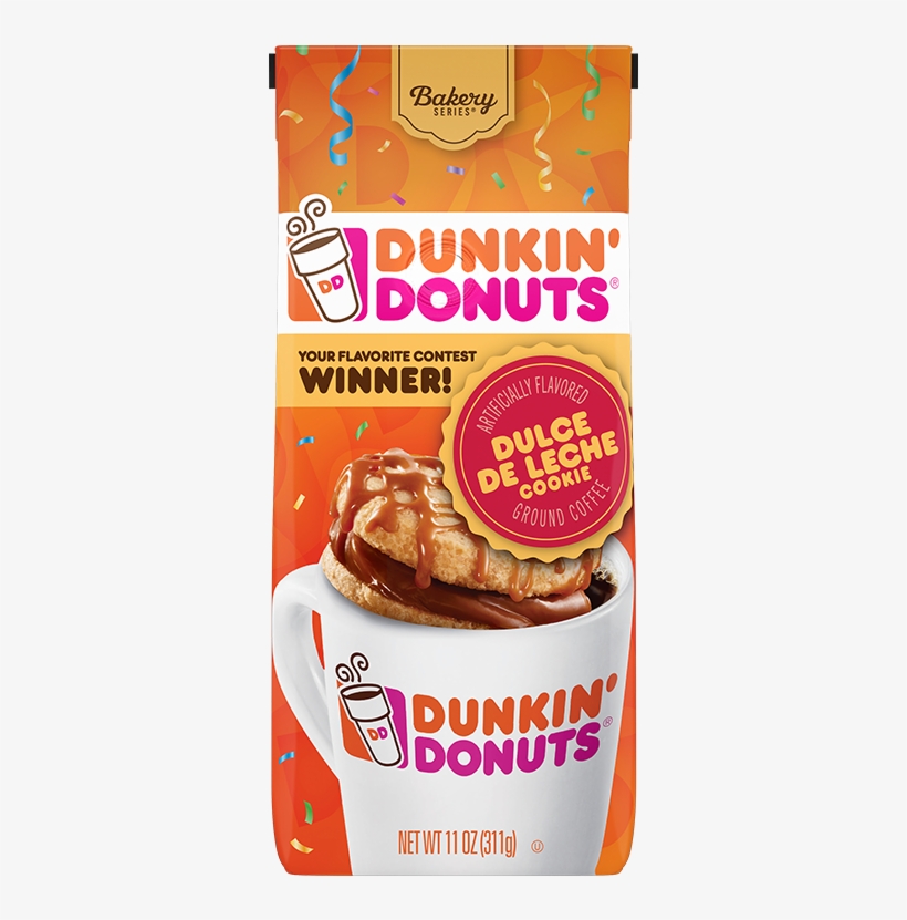 Bakery Series® Dulce De Leche Cookie Coffee - Dunkin Donuts Coffee, transparent png download