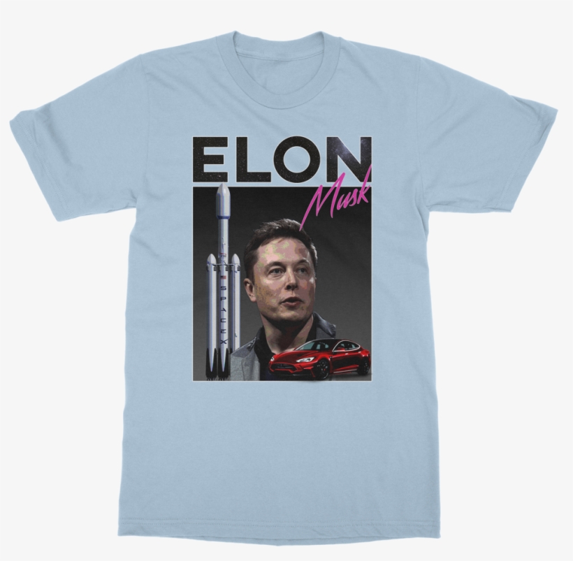 Elon Musk ﻿classic Adult T-shirt - T-shirt, transparent png download