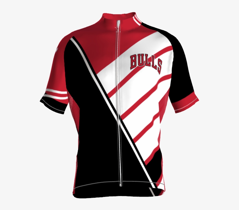 Chicago Bulls Aero Cycling Jersey - Chicago Bulls Jersey, transparent png download