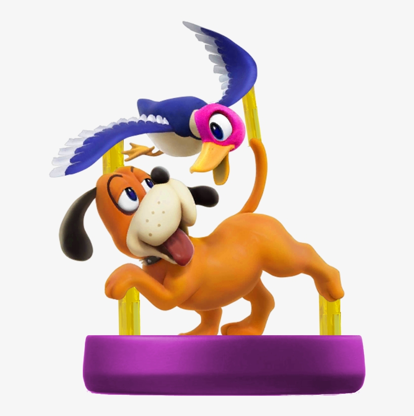 Sfw Duck Hunt Duo Fantendo Nintendo - Amiibo Duck Hunt Duo, transparent png download