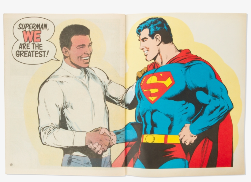 Copy Of Dc Comics Superman Vs - Superman Vs Muhammad Ali, transparent png download