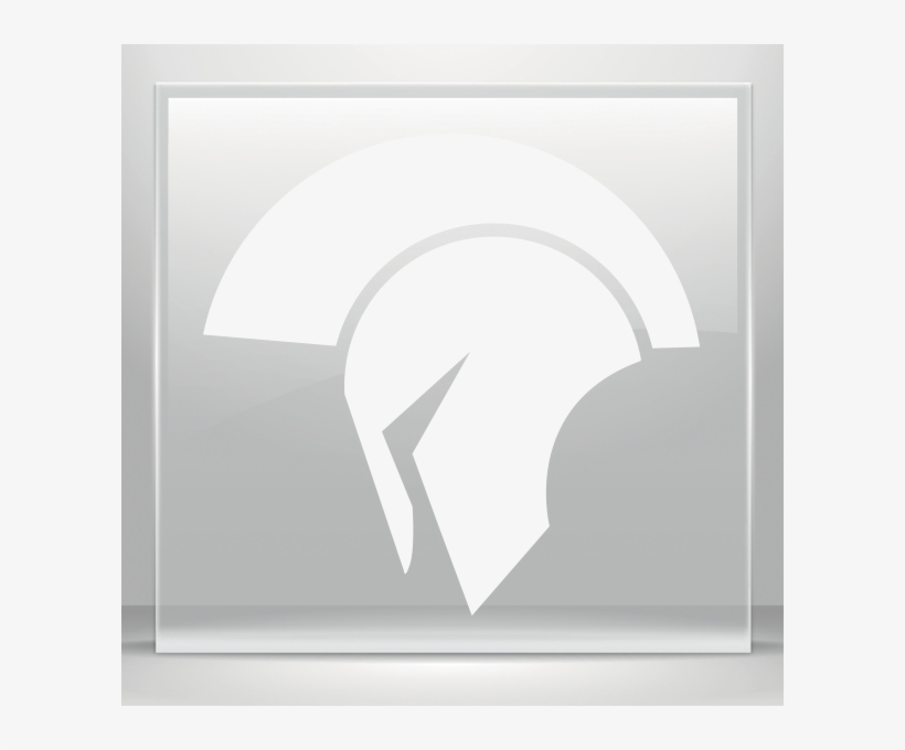 Simple Color Vinyl Roman Stickers Factory - Warrior Helmet Logo Png, transparent png download