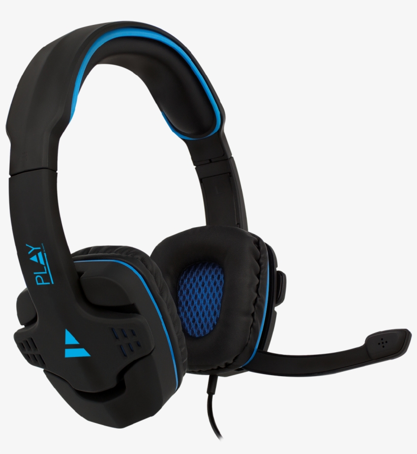 Play Over-ear Headset With Mic Mute Pl3320 - Slušalke In Mikrofon, transparent png download