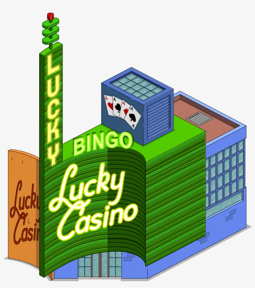 Lucky Casino - Simpsons Tapped Out Lucky Casino, transparent png download