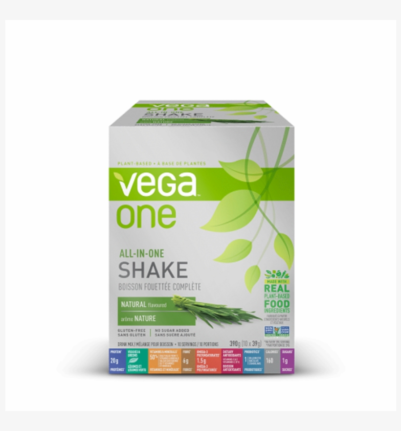 Vega One All In One Nutritional Shake Canada Yeswellness - Milkshake, transparent png download