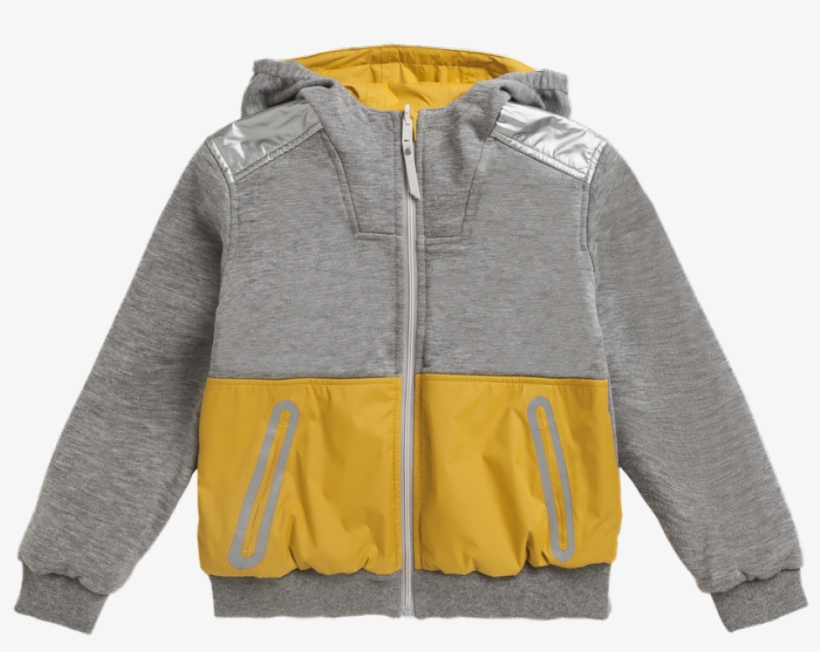 Logan Boys' Jacket Golden Yellow - Hoodie, transparent png download