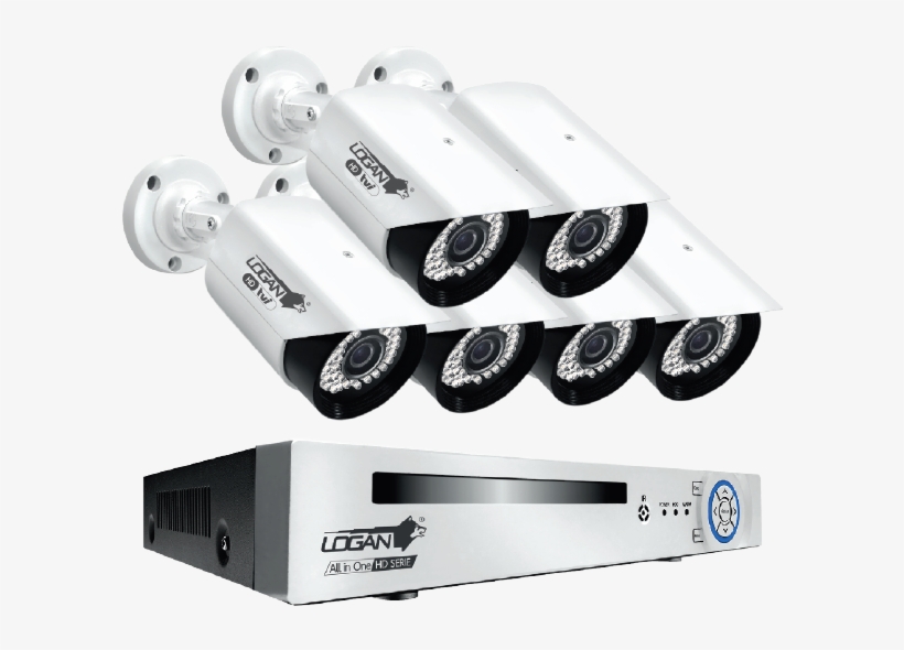 6 Bullet Tvi 720p 1mpx Cameras - Lx841bn S14 1b, transparent png download