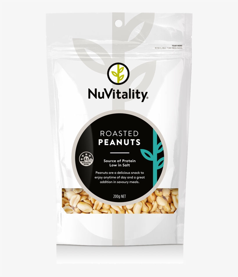 Roasted Peanuts Unsalted - Nuvitality Psyllium Husk, transparent png download