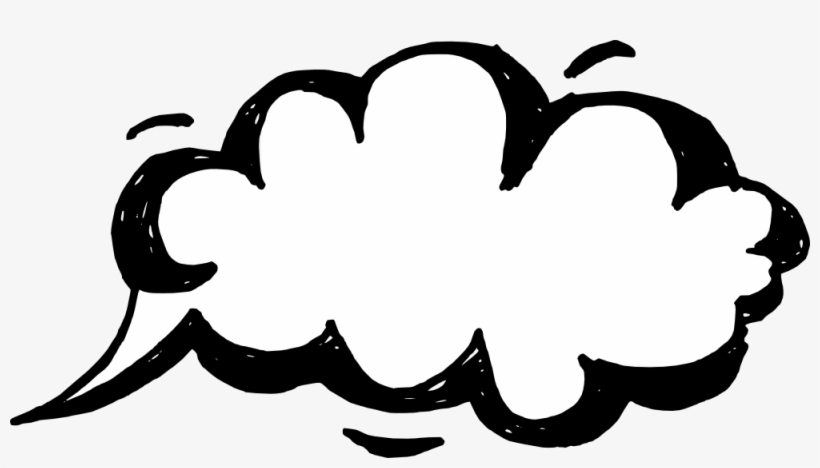 50 Hand Drawn Comic Speech Bubbles Vector Svg Png Transparent Png 1000x523 Free Download On Nicepng