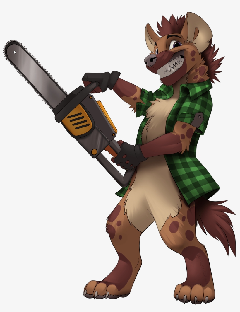 Hyena Print2 Green - Transparent Hyena, transparent png download