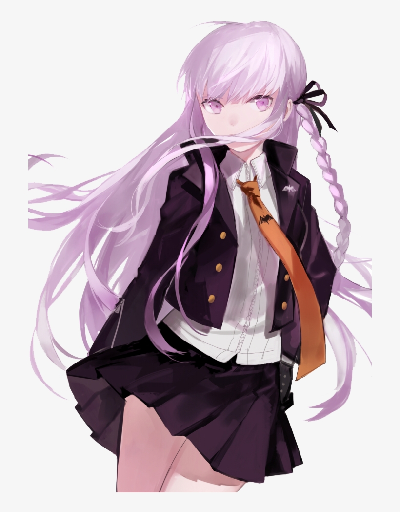 Misceláneo Fondo De Pantalla Probably With A Mantilla - Dangan Ronpa Kirigiri Fanart, transparent png download