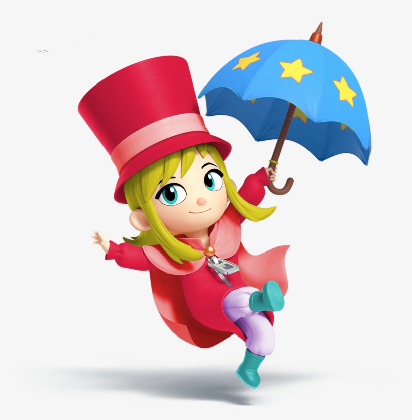 Hinata - Hat In Time Smash Bros, transparent png download