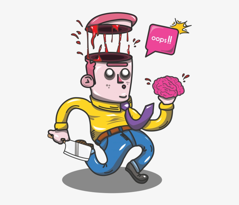 Funny Accident - Cartoon, transparent png download