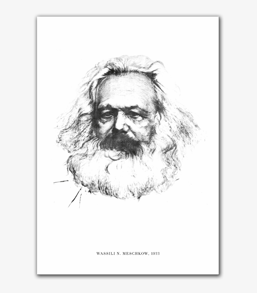 Karl Marx Almanache - Sketch, transparent png download