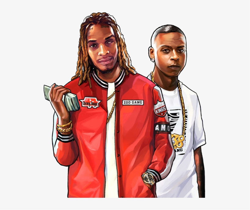 Fetty Wap And Monty - Crew, transparent png download