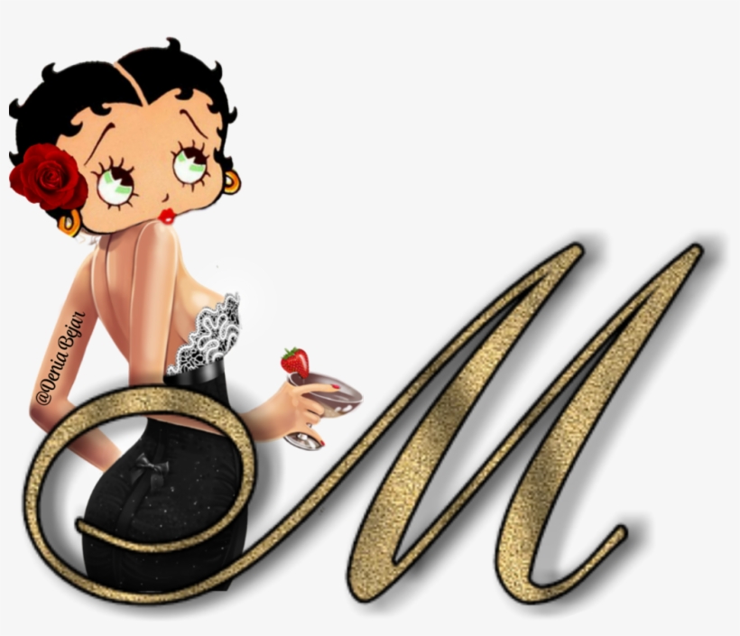 #letram #bettyboop@deniabejar #bettyboop #bydeniabejar - Betty Boop, transparent png download