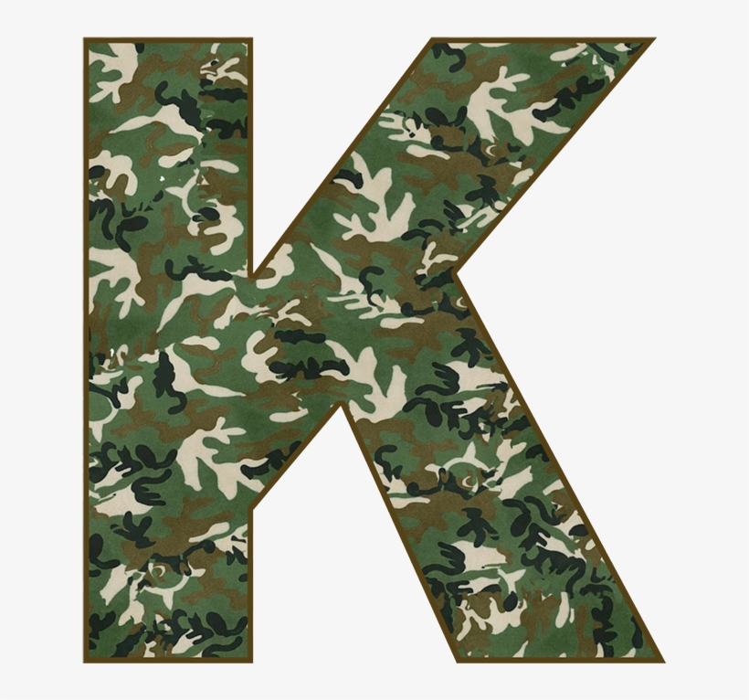 B *✿* Military - Camouflage Letter B, transparent png download