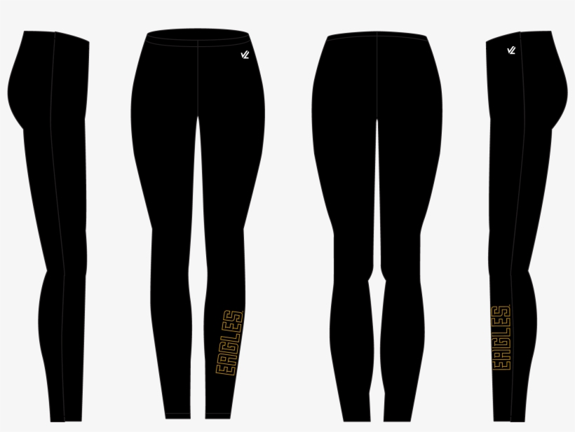 Unisex Solid Tight - Leggings, transparent png download