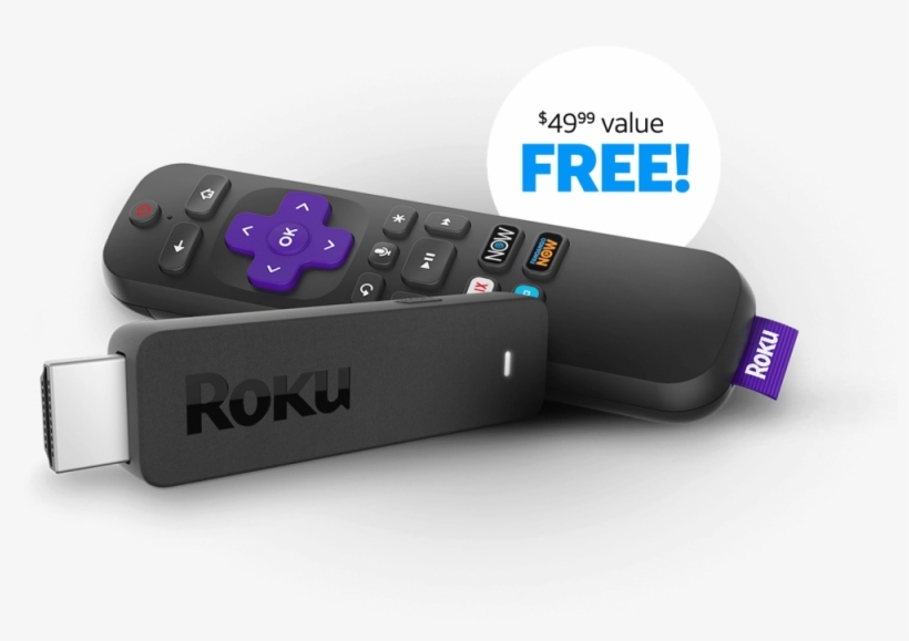 Free Roku W/ Directv Now - Cable, transparent png download