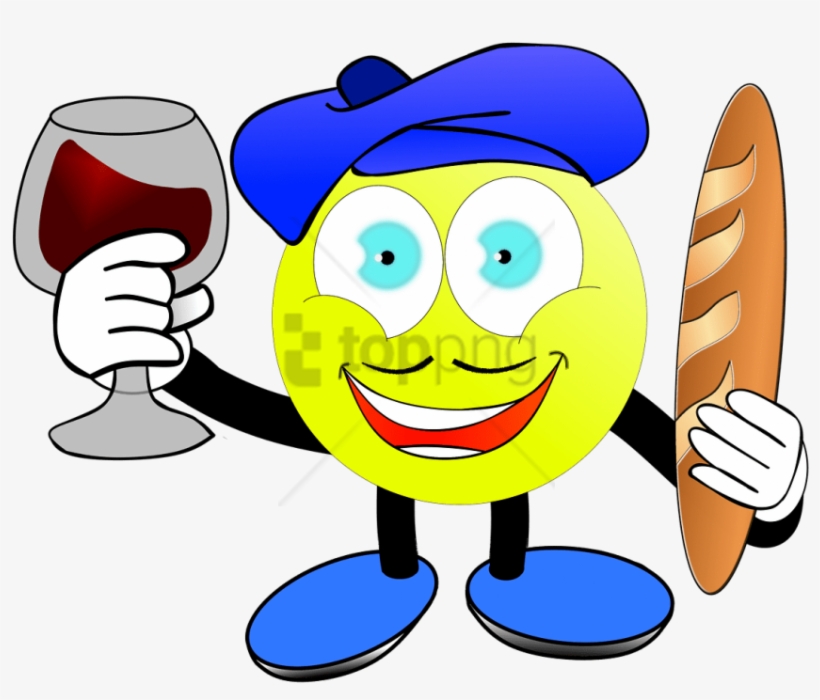 Free Png Smiley Png Image With Transparent Background - French Beret Emoji, transparent png download