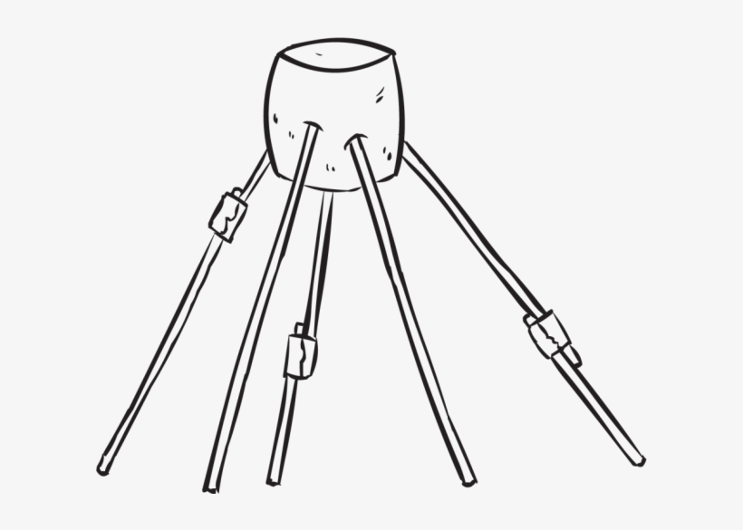 Fun Problem Solving With The Marshmallow Challenge - Marshmello Game, transparent png download