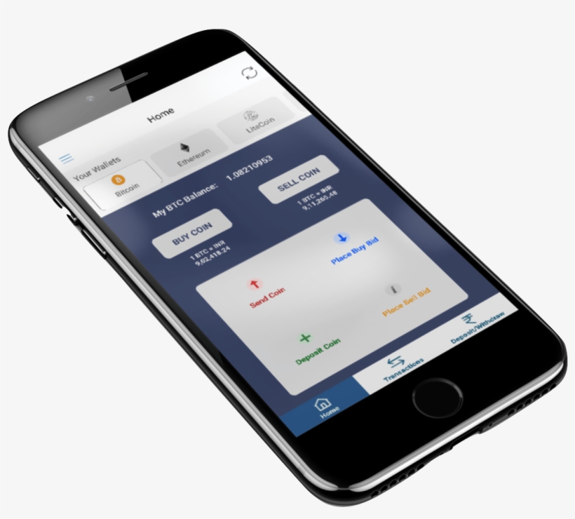 Coinkeen Cryptocurrency Exchange In India - Smartphone, transparent png download