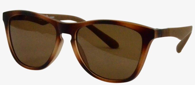 Demi Amber Glasses Frame - Wood, transparent png download