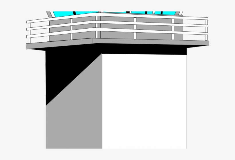 Watchtower Clipart Airport - Atc Tower Clipart, transparent png download
