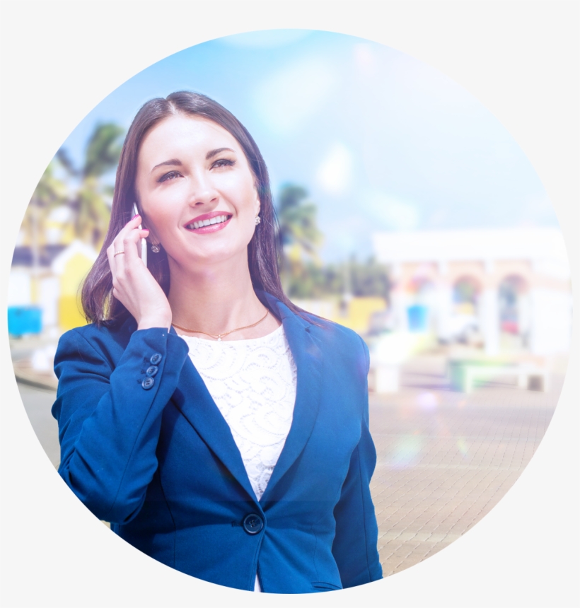 Business Postpaid Plans - Girl, transparent png download