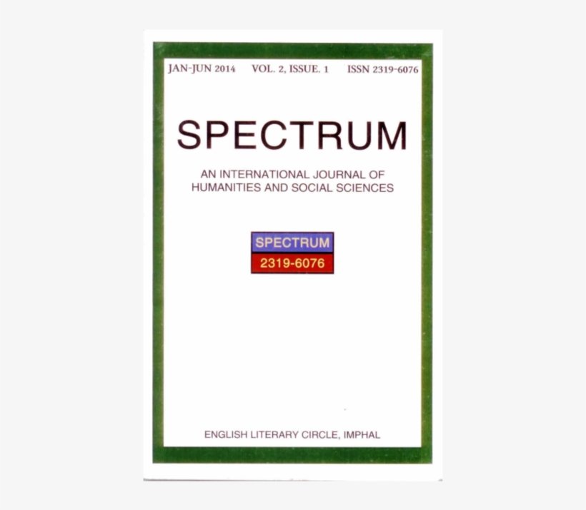 Yadav, Ramji, Spectrum, Ii, 1 , Pp - Publication, transparent png download