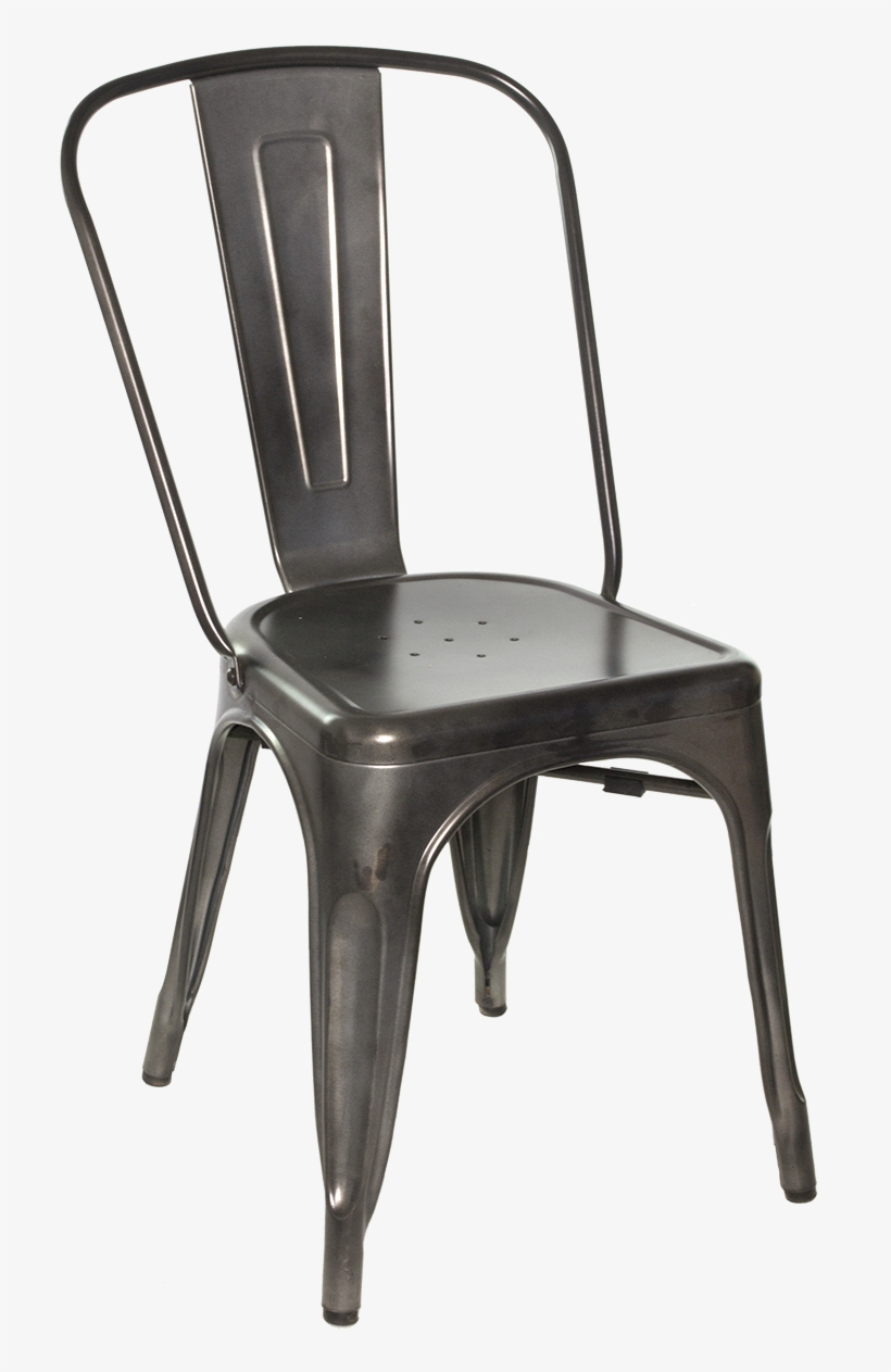 Well-liked Industrial Chairs - Metal Dining Chairs Distressed Black