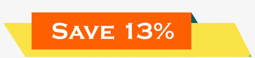 Save 13% - Graphic Design, transparent png download