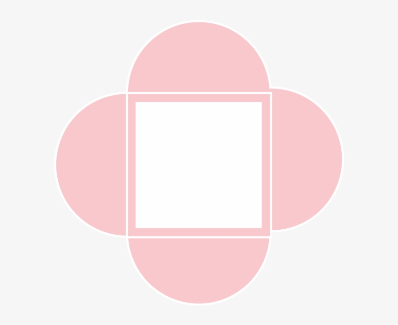 Pochette Or Petal Fold Wedding Card - Circle, transparent png download